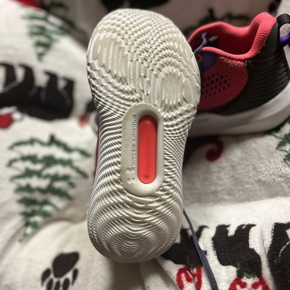 Women's Purple and Pink Athletic Shoes - Picture 3 of 3